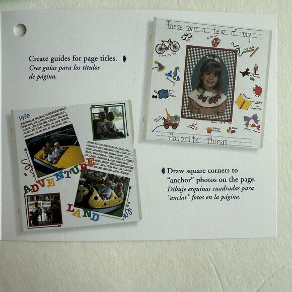 Set of 2 Creative Memories Templates Lines N Designs & Corners N Borders NEW - Picture 8 of 8